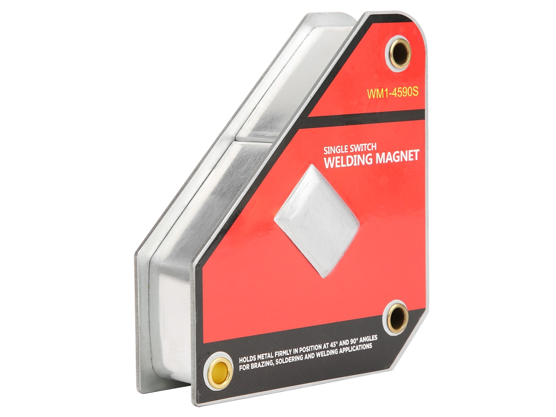 Herramienta De Ángulo Fijo De Imán Para Soldadura Con Interruptor Individual Wm1-4590s Para 45° 90°