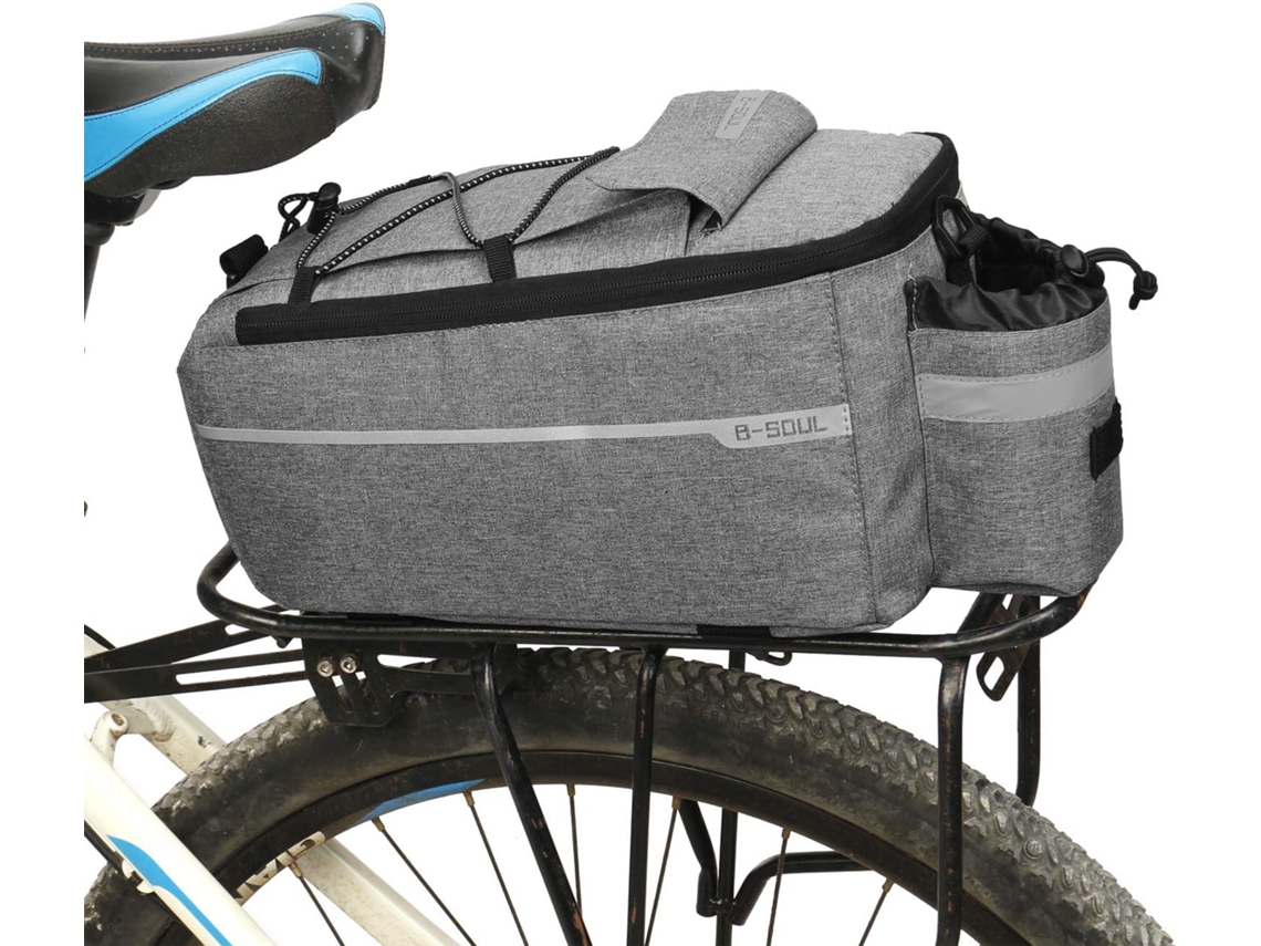 Bolsa térmica para portabicicletas trasero, bolsa de almacenamiento para bicicletas de montaña, ideal para artículos fríos o calientes
