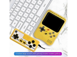 Consola de juegos portátil para niños con 500 juegos y batería de 800 mAh, modelo Macaron Mini. Hengjian