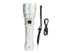 2026-linterna Led 10000 Flujo Luminoso 5 Modos Carga Usb Type C Impermeable Para Camping Senderismo Viajes Emergencias
