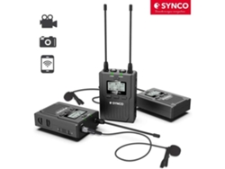 Wmic T2 micrófono Lavalier inalámbrico sistema de micrófono Uhf de 96 canales para videocámara Canon Nikon Sony Panasonic SYNCO