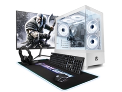 PC para juegos Vibox I-54 completo • Monitor de 22'' • AMD Ryzen 3 32g 4. GHz • Radeon Vega 8 • 16 GB de RAM • SSD de 48 GB • Windows 11 • Wifi