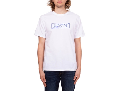 Camiseta de Hombre LEVIS Blanco (S)