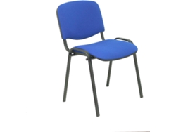 Conjunto de 4 Sillas de Confidente PIQUERAS Y CRESPO Alcaraz Azul (Tejido)