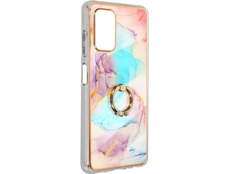Funda Samsung Galaxy A32 5G AVIZAR Mármol con Anillo de Soporte (Multicolor)