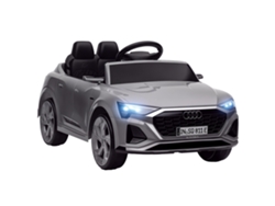 Coche Eléctrico Infantil Audi Q8 E-tron 12v Mando 2.4g Luces Gris