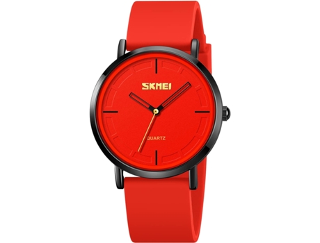 VEANXIN Relojes Reloj de Pulsera con Correa de Silicona y Esfera Resistente al Agua-Blanco