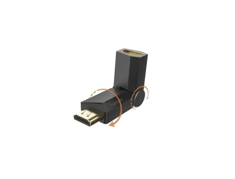 Adaptador HDMI HAMA Conector Macho Conector Hembra de Rotación