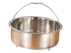 Cesta vaporera de verduras de acero inoxidable Slowmoose, 22 x 9,5 cm