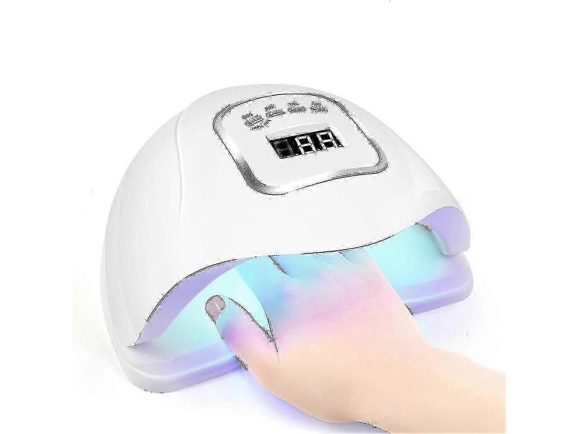 Lámpara LED para extensión de uñas de 110 W, secador de uñas UV, secador de uñas profesional con 4 temporizadores y GOKOCO