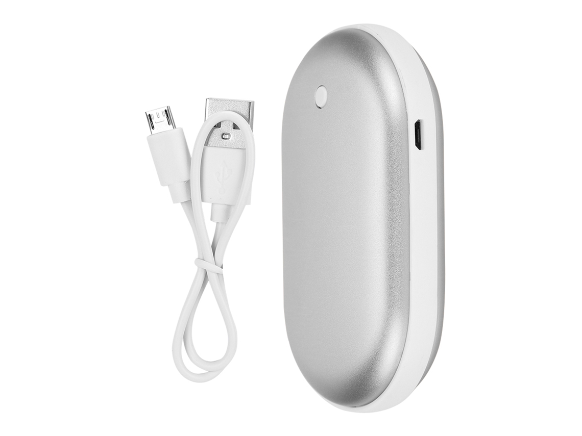Calentador De Manos Con Carga Usb, Mini Batería Externa Multifunción Innovadora De Alta Capacidad Y Carga Rápida, A