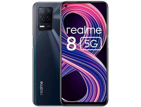 Smartphone REALME 8 5G (6.5'' - 4 GB - 64 GB - Negro)