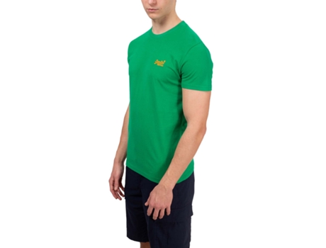 Camiseta Ultrafina de Hombre SUPERDRY Verde (2XL)
