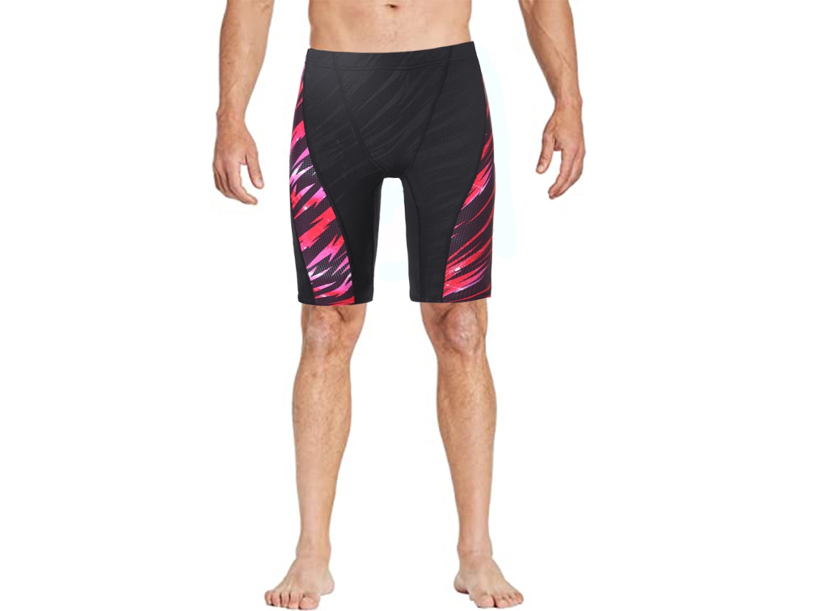Bañador profesional anticloro para piscina, talla mediana para hombre
