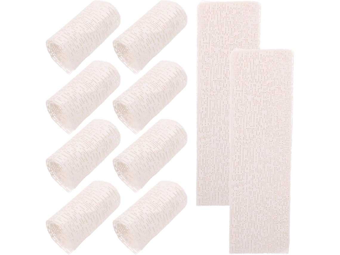 Mascarillas Faciales 3d De Tela Blanca Con Soporte Para Moldear El Rostro En Forma De V, 20 Unidades.