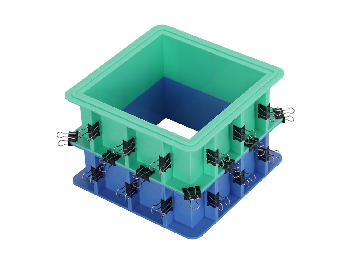 Kit de moldes ajustables para hacer moldes de silicona, kit de moldes de combinación y capas gratuito, juego de 2 moldes de silicona, Mdug