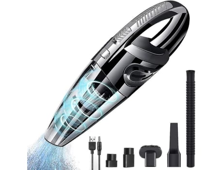 Aspirador De Mano Inalámbrico Potente 120 W 2200 Mah ELKUAIE