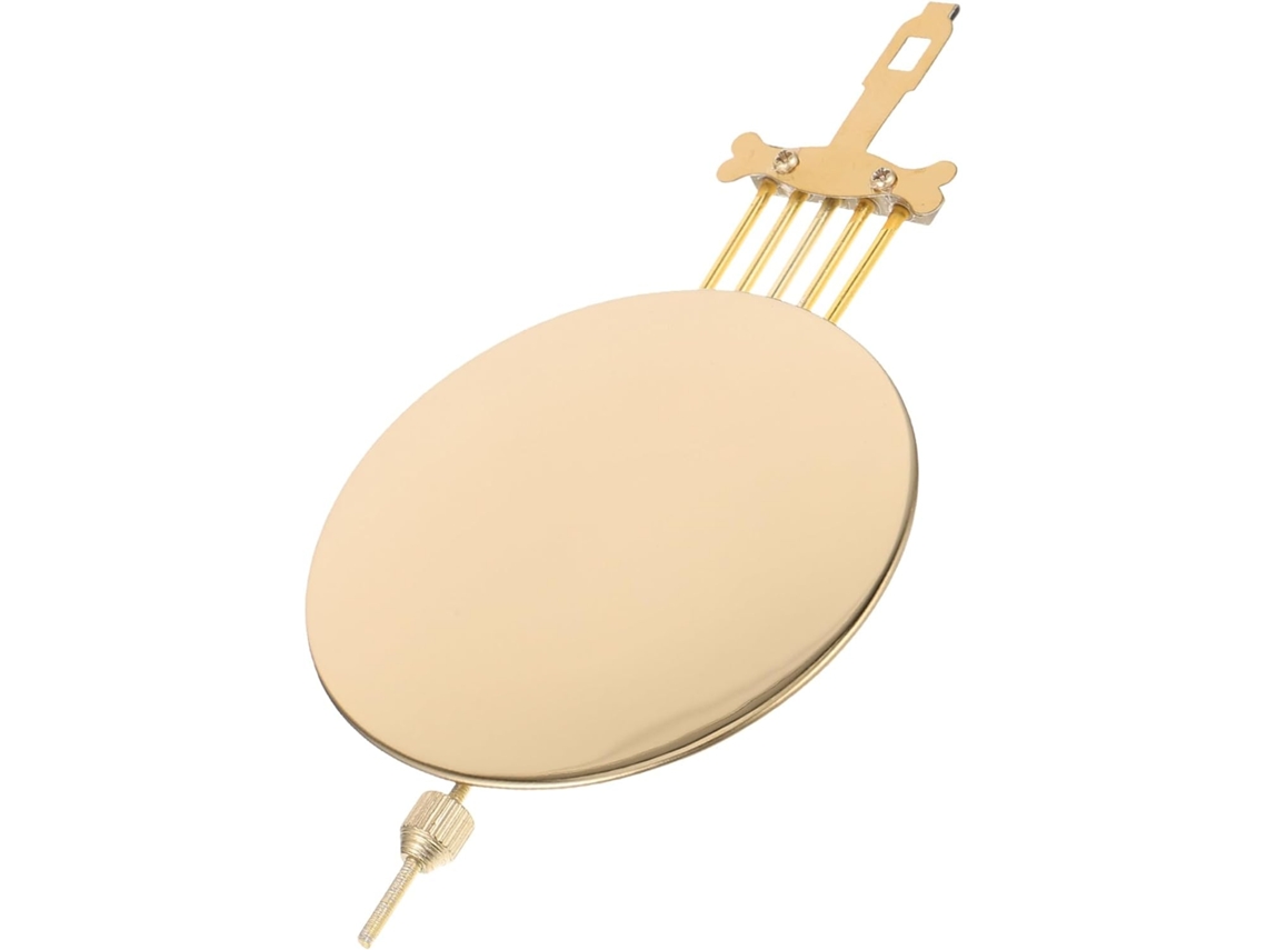 Accesorios para reloj de pared de péndulo, repuesto de péndulo metálico Gokoco