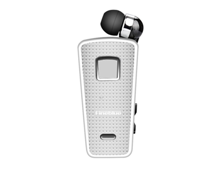 Kit Manos Libres Fineblue F970 Portátil Inalámbrico Bluetooth Cuello Estéreo Telescópico Tipo Blanco