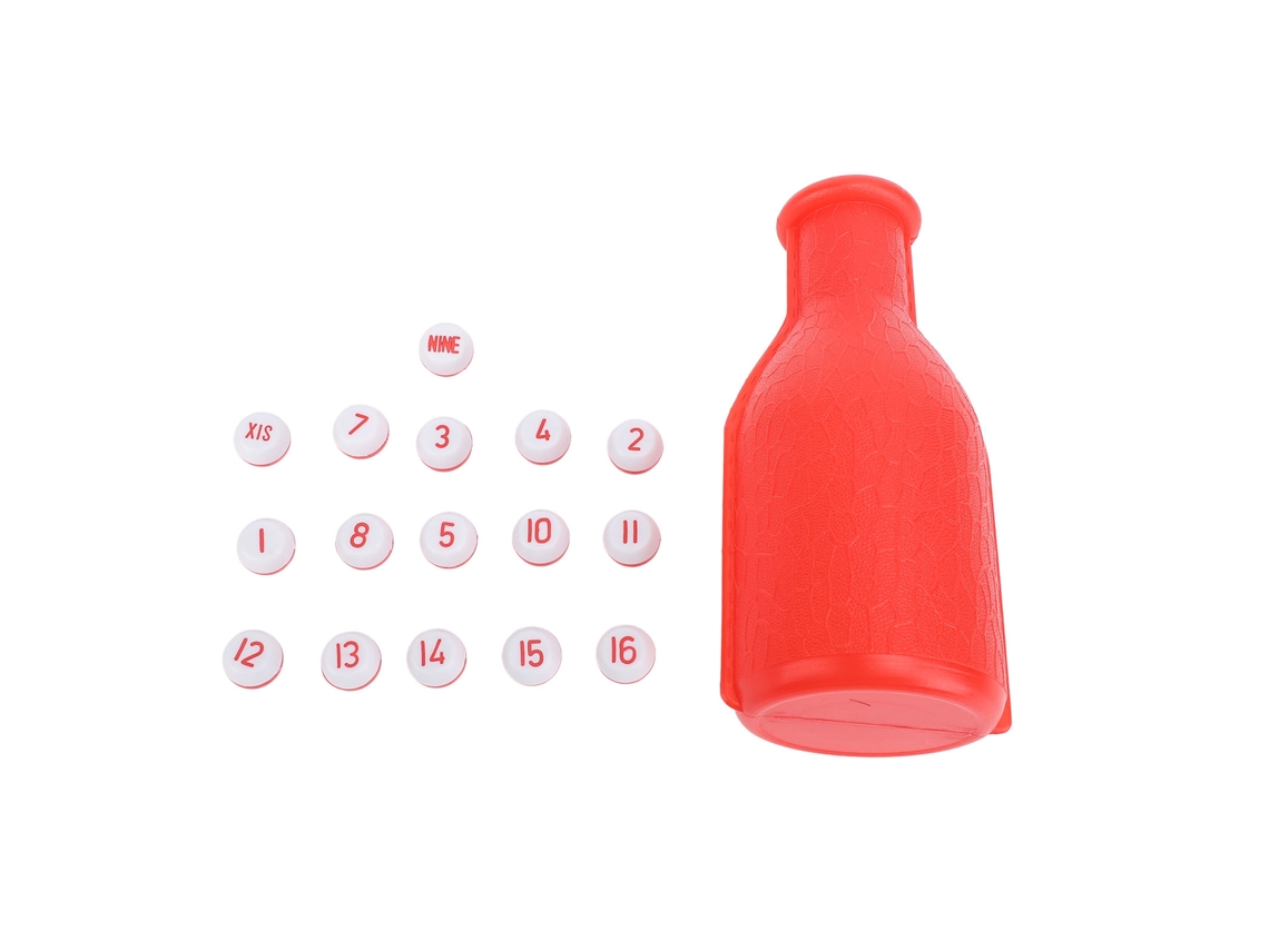 Kit De Dados De Billar Digital Con Botella Mezcladora, 16 Piezas, Accesorio De Plástico Para Juegos De Billar