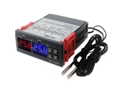 Controlador De Temperatura Digital Con Pantalla Inteligente Microcomputador Doble Control Ajustable 110-220v