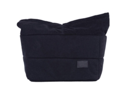 Bolsa protectora acolchada Saisiyiky con compartimento separador, a prueba de golpes, para cámara DSLR (negra)