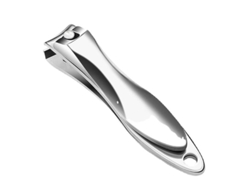 Tijeras De Uñas Profesionales Ezo De Acero Inoxidable Con Protector Antisalpicaduras