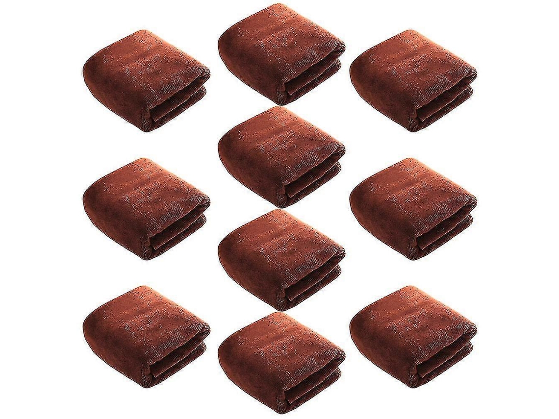 Toallas de peluquería (paquete de 10) de secado rápido para cabello, manos y rostro, para usar en casa, salón, spa y barbería - Rosewell