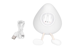 2026-luz Nocturna Para Niños Diseño Cápsula Espacial Luz Suave Cálida Modo Dual Para Bebé Dormitorio Oficina Conejo
