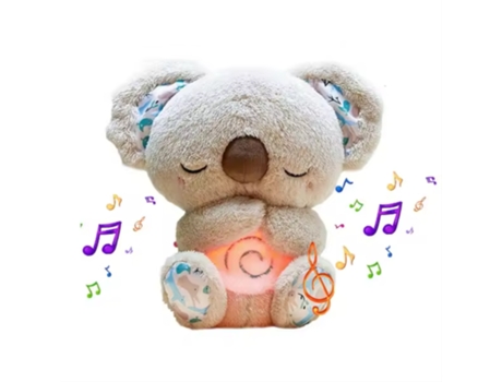 Peluche Koala Interactivo Canta y Reproduce Música OHPA Mld-11 Gris