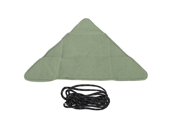 Silla Plegable De Tela Con Cuerda Para Camping, Playa, Jardín, Color Verde Resistente.