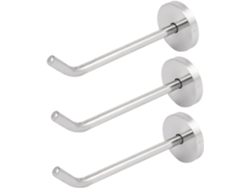 3 Piezas De Accesorios De Baño, Gancho Individual Redondo Para Colgar En La Pared, Para Toallas