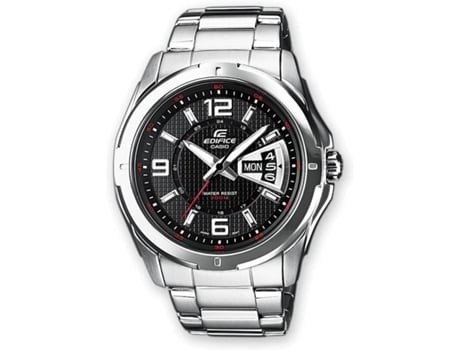 Reloj CASIO Edifice Hombre (Acero - Plateado)