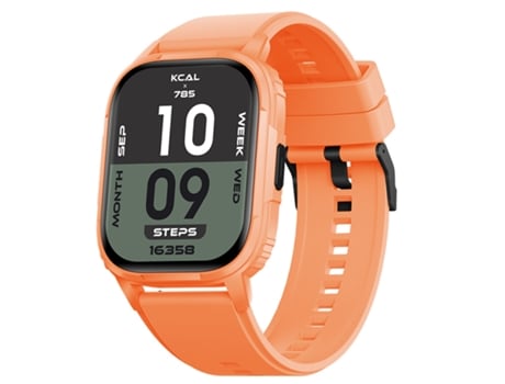 Smartwatch, pantalla de alta definición de 2,01 pulgadas, múltiples modos deportivos, naranja CHRONUS
