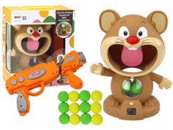 Juego arcade de disparos con pistola de bolas de hámster B.active