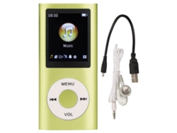 Reproductor Mp3 Portátil Con Pantalla Lcd De 1,8 Pulgadas, Sonido Sin Pérdidas Y Diseño Delgado De Aleación De Aluminio.