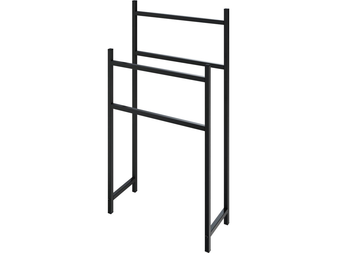 Toallero LEVIRA Morus (Negro - 43 x 18 x 80 cm)