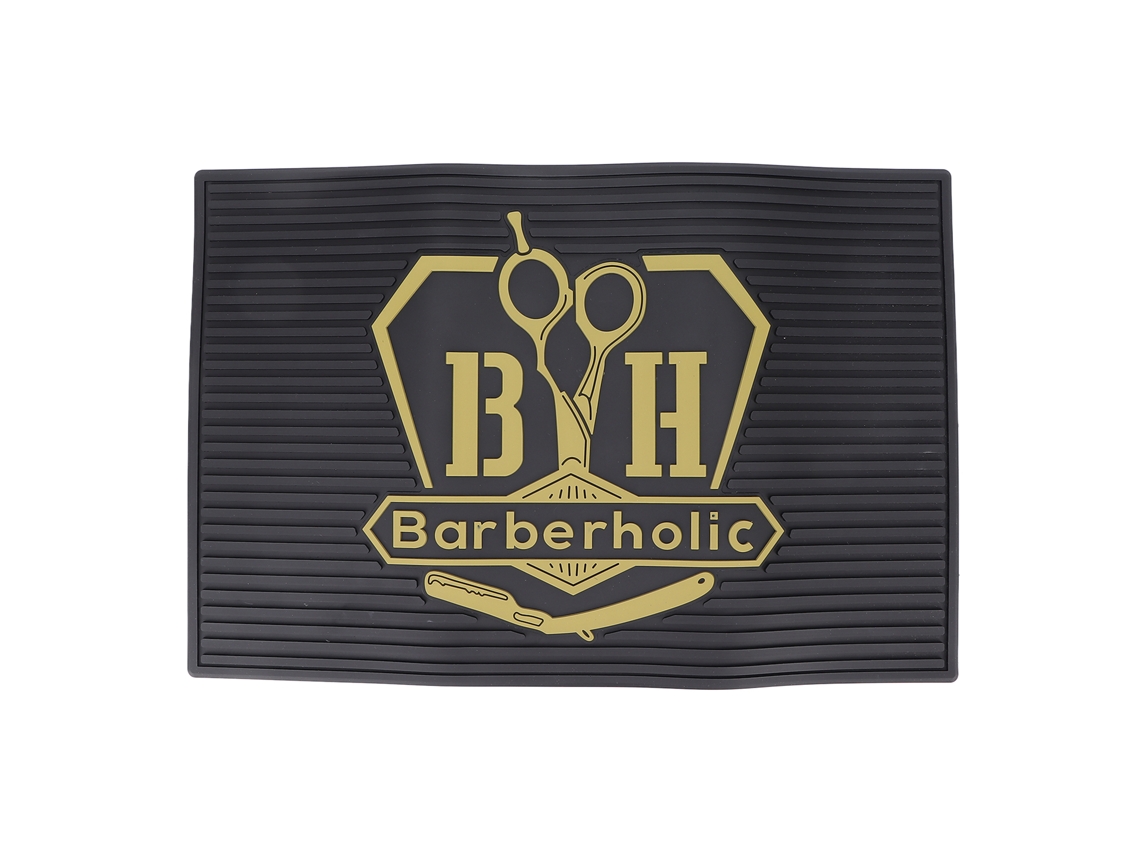 Alfombrilla Antideslizante Para Peluquería Con Patrón Bh Beauty Salon Barber Pad