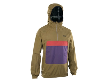 Casacos ION Jaqueta Shelter Anorak 2.5l Verde M Homem