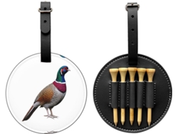 Bolsa para Tees de Golfe Black Pheasant, Fácil de Transportar | S/MARCA