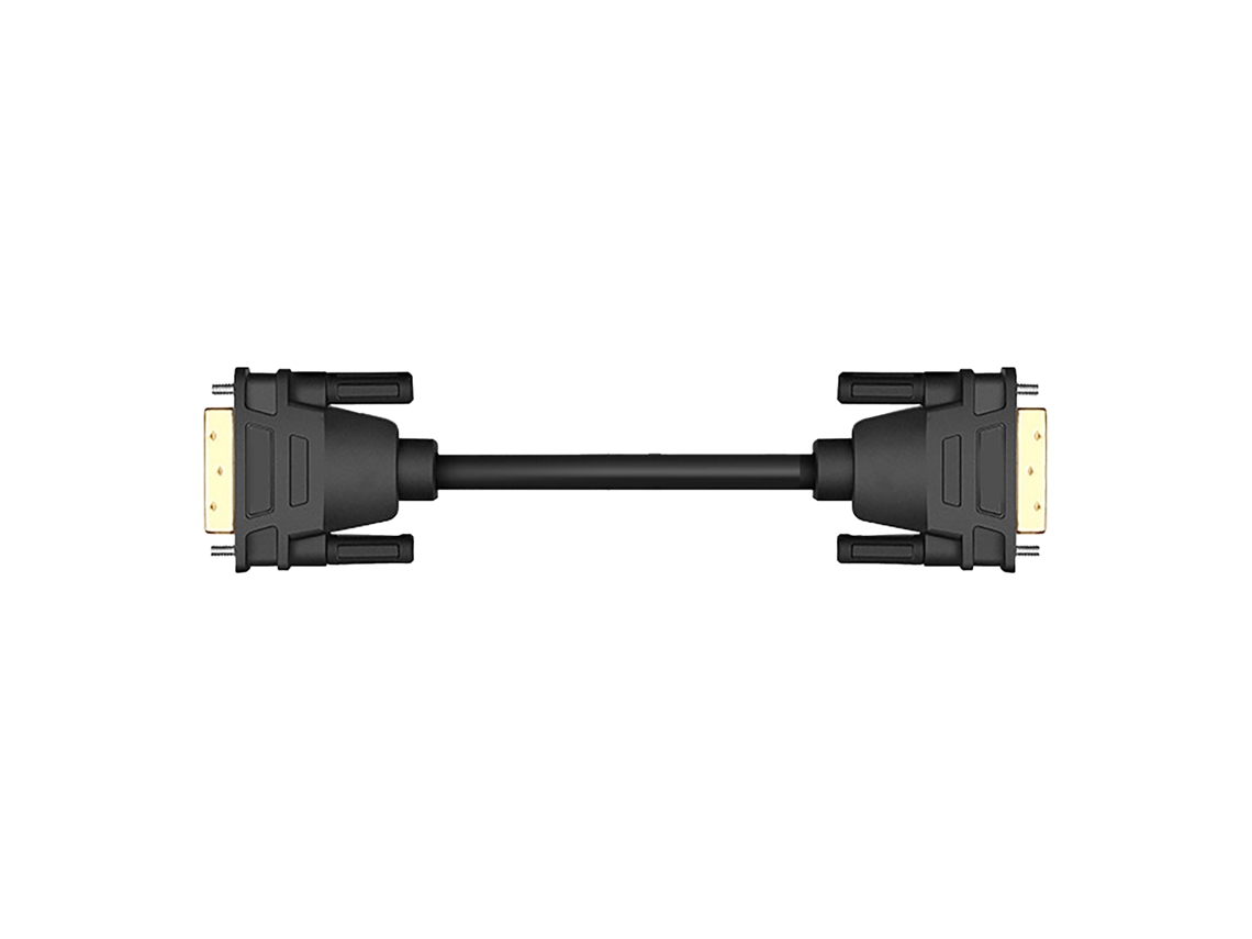 Cable Dvi Macho A Macho De 24+1 Pines, 1 M/3,3 Pies, Transmisión Hd 1080p, Conectores Chapados En Oro.