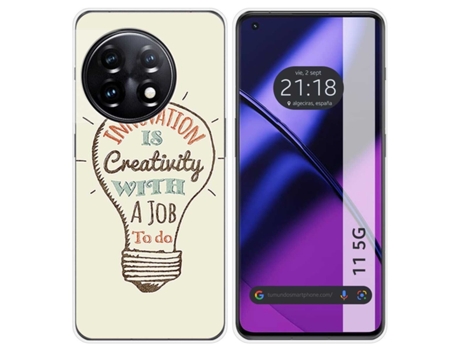 Funda Silicona para Oneplus 11 5G diseño Creativity Dibujos