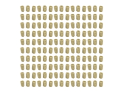 MEOIRUERY 150 Unid. Plugs de Crecimiento 27x20mm con Buena Permeabilidad al Agua Efectivos para Cultivo de Semillas y Plántulas