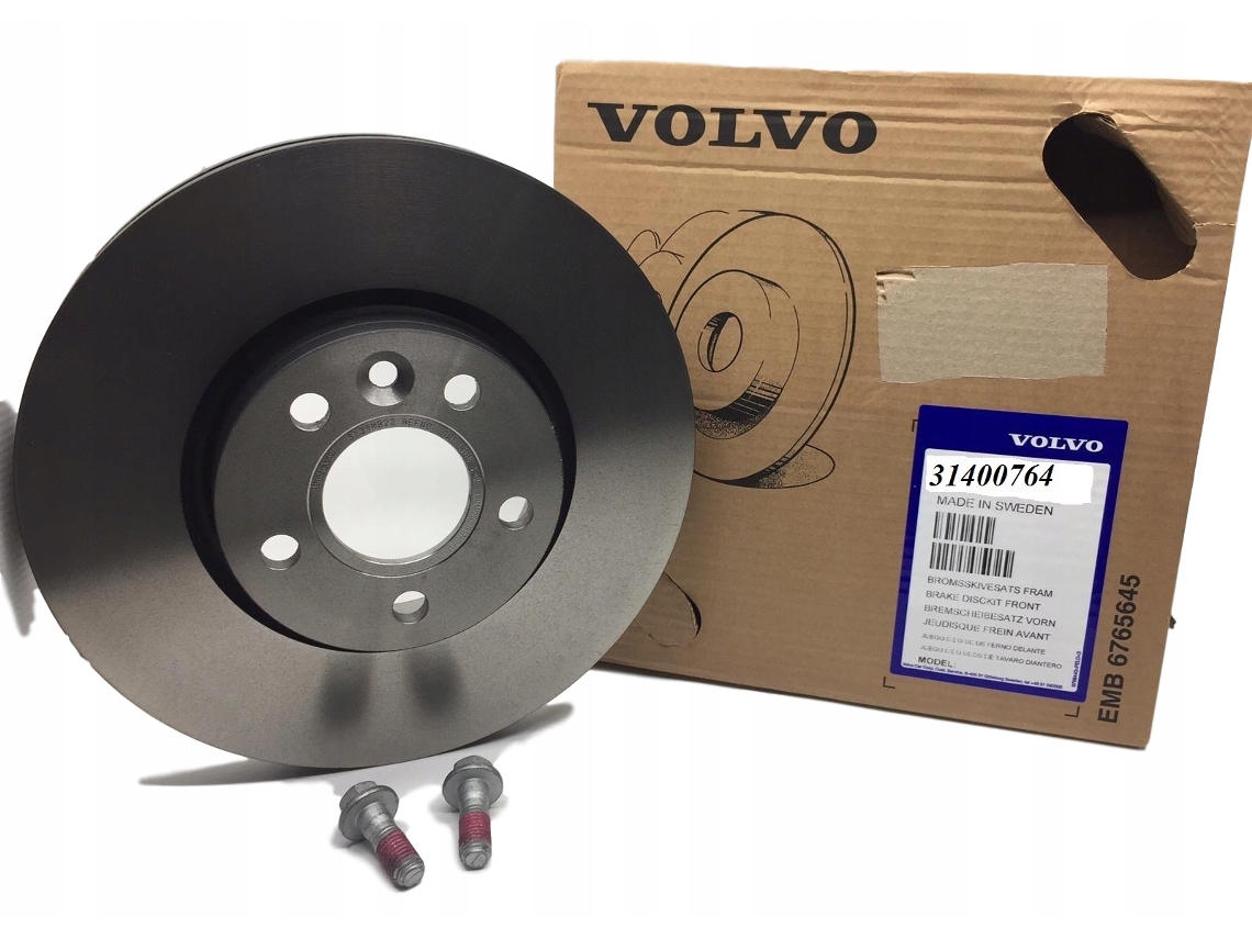 Discos de freno delanteros originales Volvo V70 XC70 OE 31400764