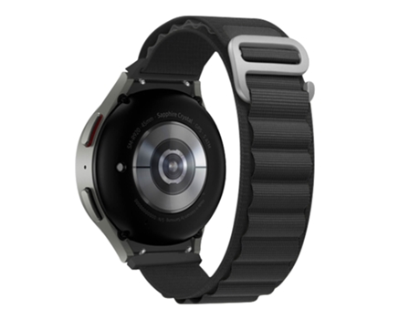 Correa para Samsung Galaxy Watch 5 / 5 Pro / 4 Nylon Ajustable Hebilla Negro AVIZAR