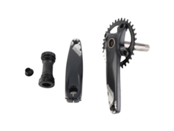 Juego De Bielas De 34 Dientes Con Dientes Positivos Y Negativos Bcd104mm, Hueco Integrado Para Bicicletas De Montaña De 8 A 12 Velocidades.