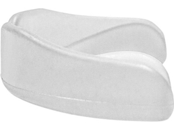 Protecciones de Ring KRF FEEL THE ENEMY Sencillo Jr. Transparente