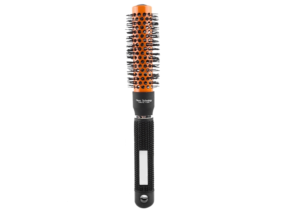 Pincel Redondo Hueco De Cerámica Para Salón, Peine De Masaje Y Rizos Con Mango Antideslizante, 5 Tamaños (19-53mm)
