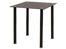 Maison Exclusive - Conjunto De Mesas Y Sillas De Comedor De Cinco Piezas Negro