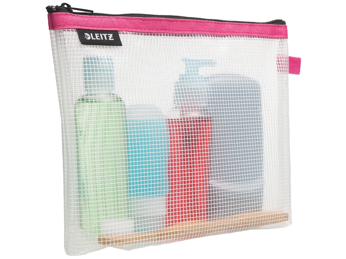 Bolsa Cosmética LEITZ Wow Traveller Transparente/Negra